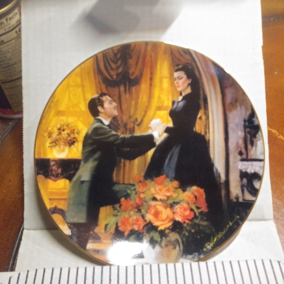 8 "Gone With The Wind," collection collectors plates - Picture 5 of 15